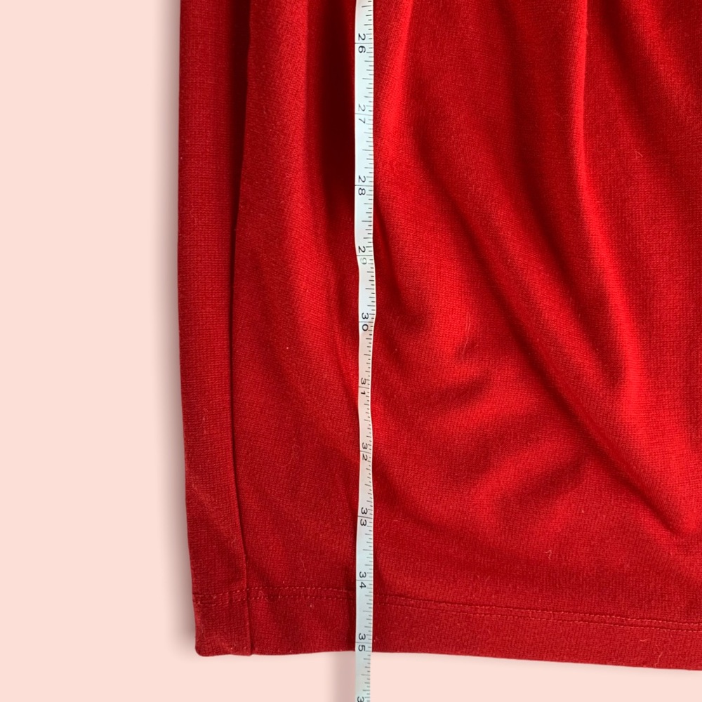 Rosebud Red Cocktail Dress - Picture 9 of 13